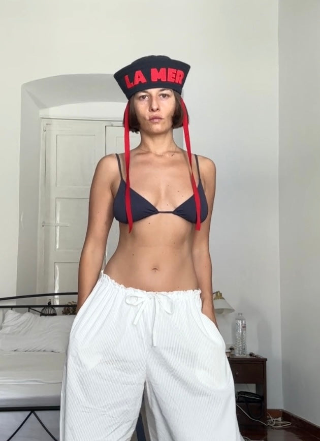 Lighter Sailor Hat "LA MER"