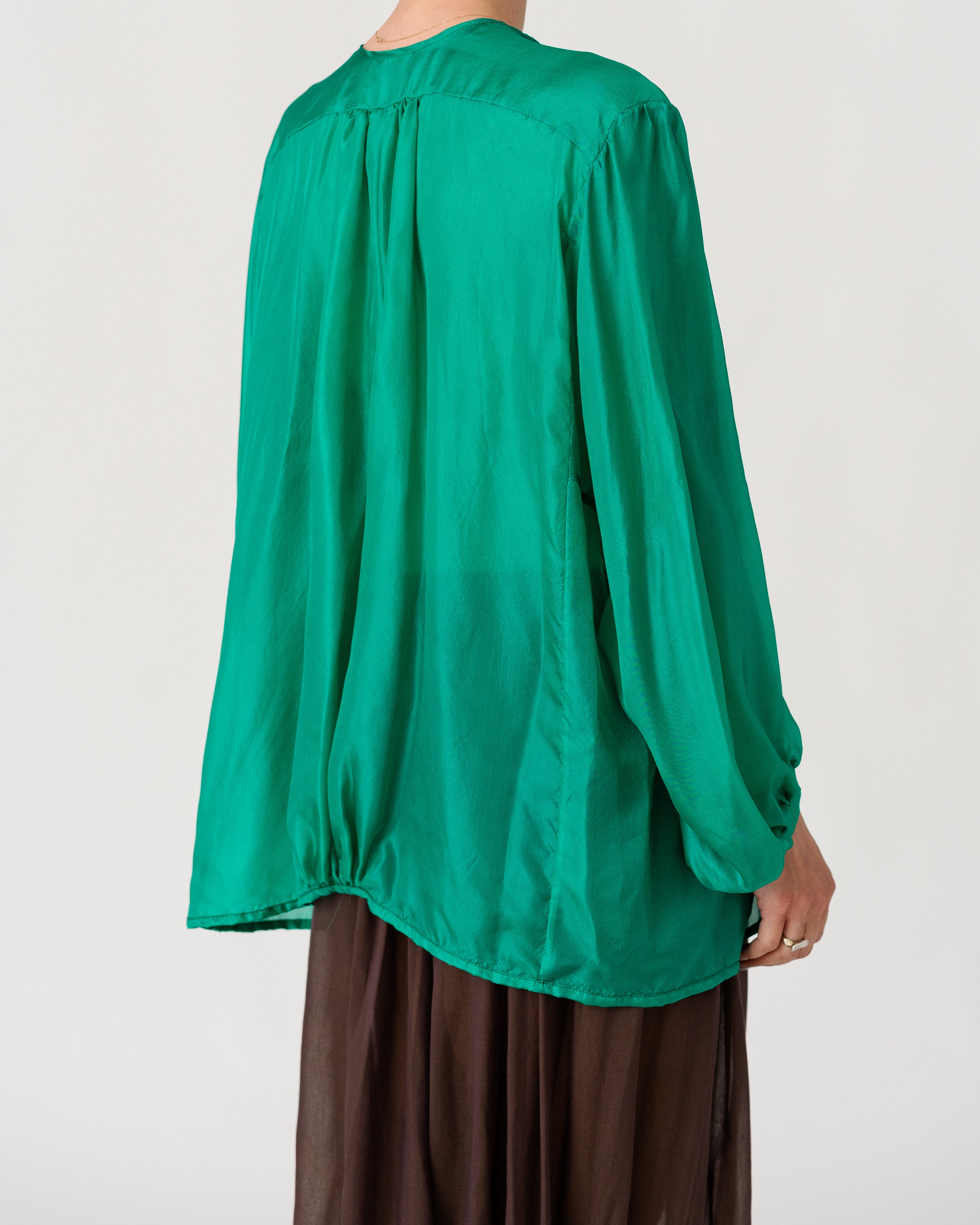 The Hazy Nipple Silk Shirt